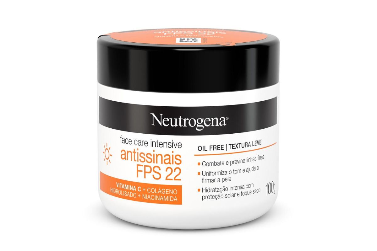 Neutrogena Antissinais é bom? 3 Neutrogena Face Care Intensive Antissinais FPS 22